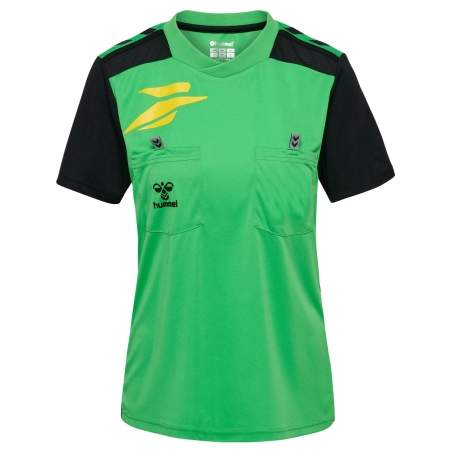Maillot Arbitre FFHB Officiel Femme Hummel Vert
