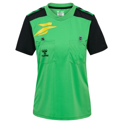 Maillot Arbitre FFHB Officiel Femme Hummel Vert - Espace-Handball.com