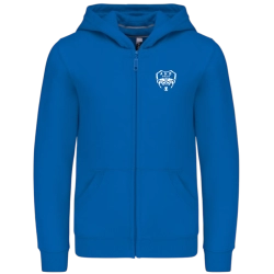 copy of Sweat à capuche coton Ecoresponsable bleu Enfant - AHB VALLET - Espace-Handball.com