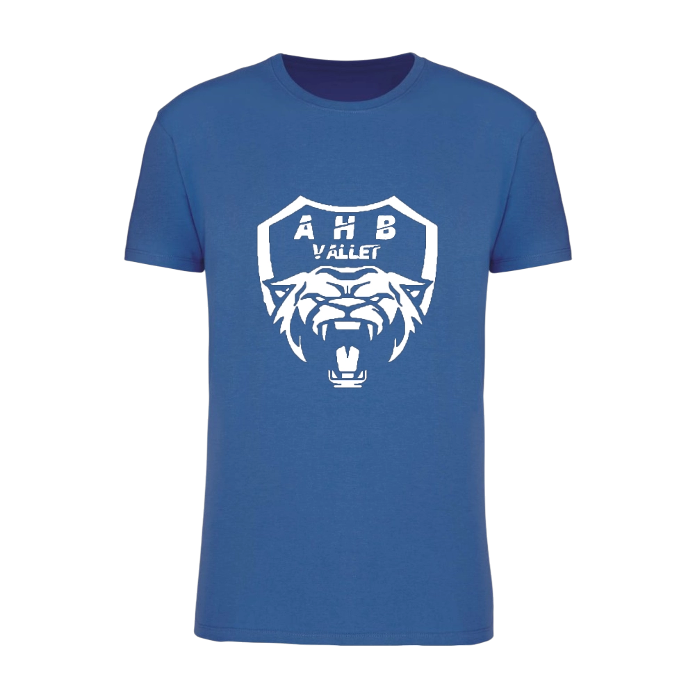 copy of Tee-shirt coton Bio bleu Adulte - AHB VALLET