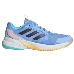 Chaussures Crazyflight 6 Ciel Femme Adidas - Espace-Handball.com