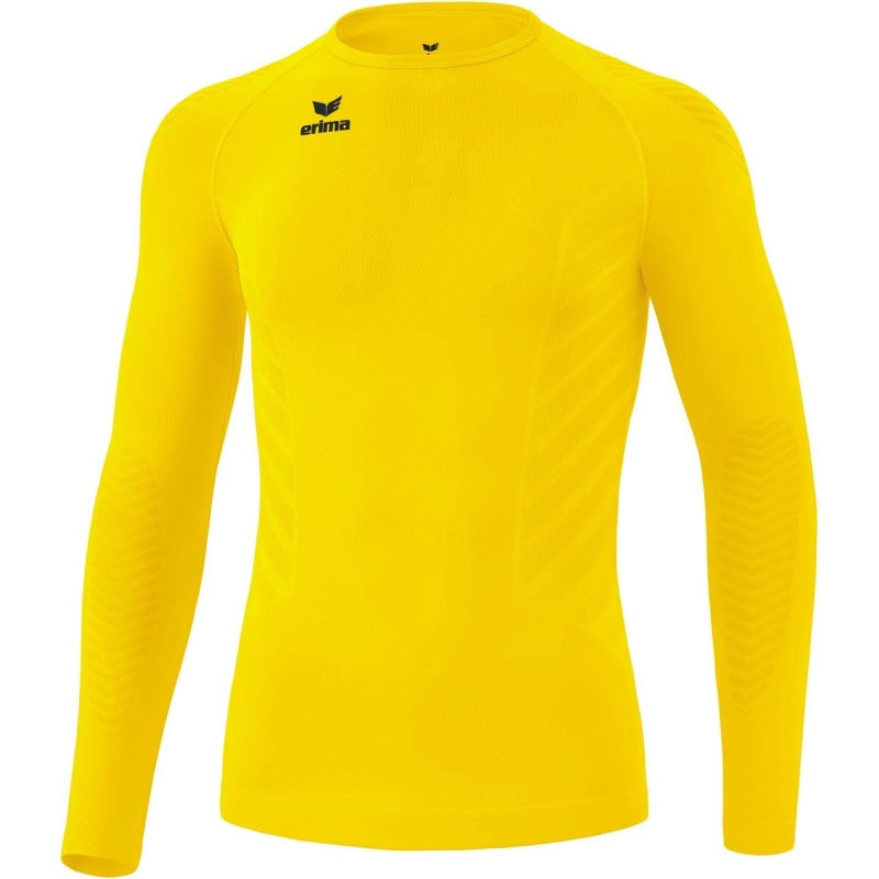 Maillot de Compression Manches Longues Erima Jaune