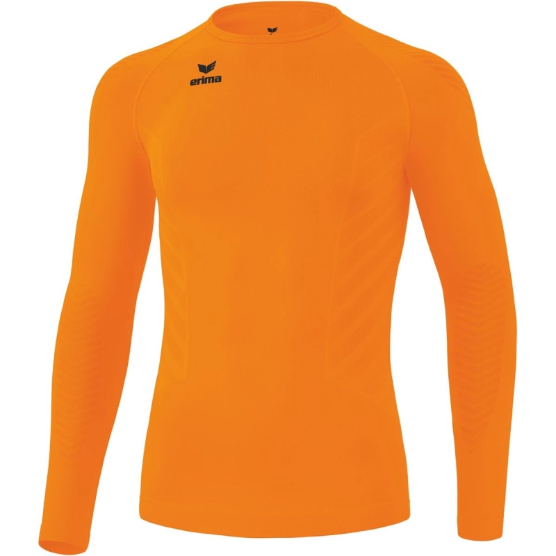 Maillot de Compression Manches Longues Erima Orange