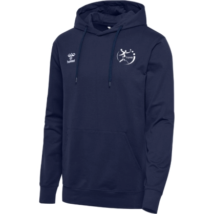 Sweat à capuche Bleu marine Hummel TUHB - Espace-Handball.com
