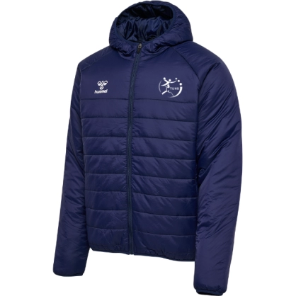 Doudoune avec capuche Bleu marine Hummel TUHB - Espace-Handball.com