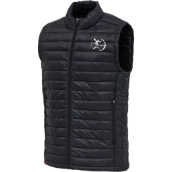 Doudoune sans manches Noir Hummel TUHB (logo brodé) - Espace-Handball.com