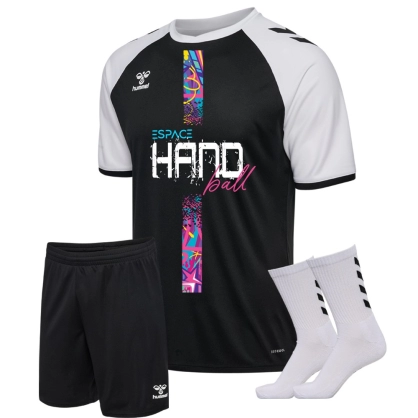 Ensemble League Collector Handball Hummel noir/blanc - Espace-Handball.com