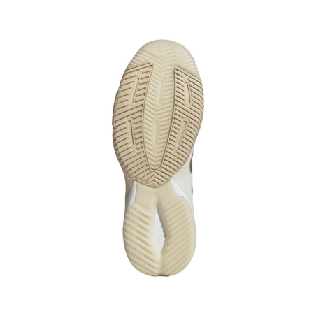 Chaussures Crazyflight 6 Adidas Blanc/Or