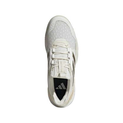 Chaussures Crazyflight 6 Adidas Blanc/Or - Espace-Handball.com