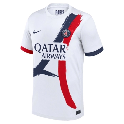 Maillot Prandi PSG Handball 2025/2026 Nike Junior Blanc - Espace-Handball.com