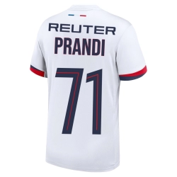 Maillot Prandi PSG Handball 2025/2026 Nike Junior Blanc - Espace-Handball.com