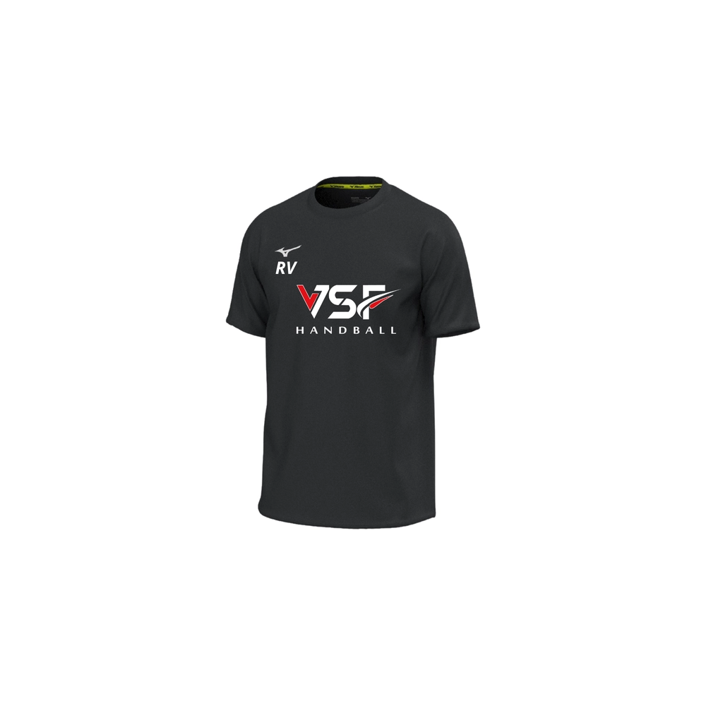 Maillot Mizuno noir VSF Handball (Grand logo)