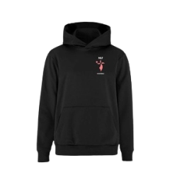 Sweat capuche "hermine" noir adulte - NLF - Espace-Handball.com