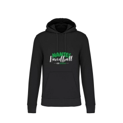 copy of Sweat à capuche coton Ecoresponsable noir Adulte - AHB VALLET - Espace-Handball.com