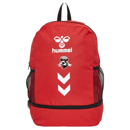 Sac à dos avec compartiment HUMMEL rouge - LEGÉ HBC