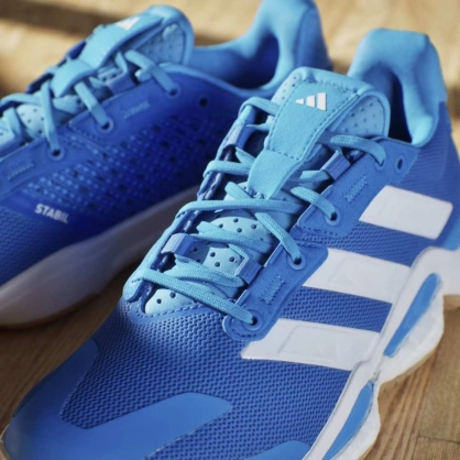 Chaussures Stabil 16 Adidas Bleu - Espace-Handball.com