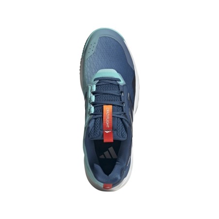 Chaussures Crazyflight 6 Adidas Marine/Ciel