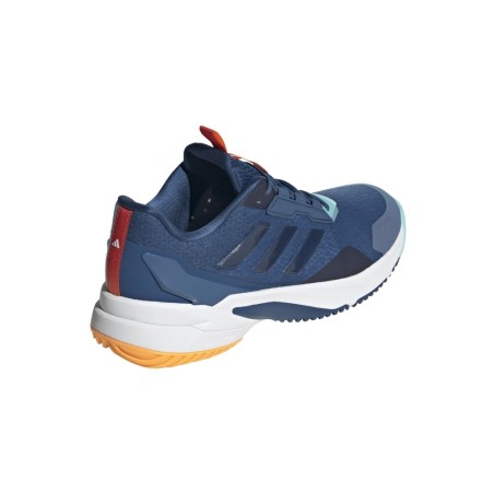 Chaussures Crazyflight 6 Adidas Marine/Ciel