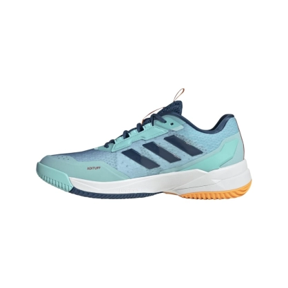 Chaussures Crazyflight 6 Adidas Marine/Ciel - Espace-Handball.com
