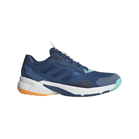 Chaussures Crazyflight 6 Adidas Marine/Ciel