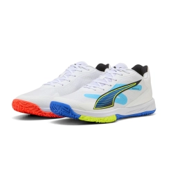 Chaussures Accelerate Turbo Puma Blanches - Espace-Handball.com
