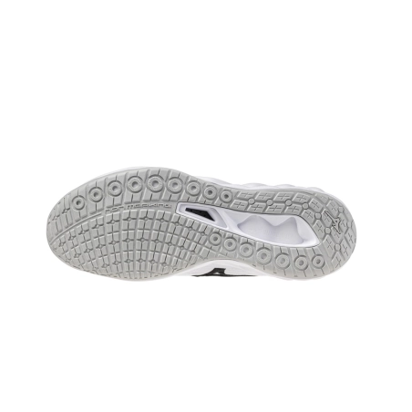 Chaussures Wave Luminous 3 Mizuno Blanche/Gris/Rouge Chaussures Wave Luminous 3 Mizuno Blanche/Gris/Rouge