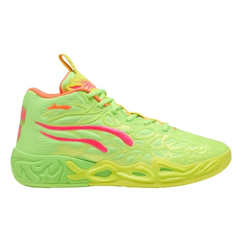 Chaussures MB.04 Gem Puma Jaune Fluo