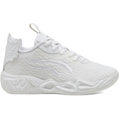 Chaussures MB.04 Low Puma Blanches Junior