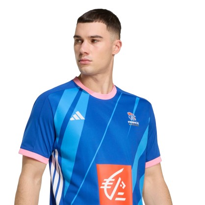 Maillot Équipe de France Handball 2026 Adidas Bleu - Espace-Handball.com