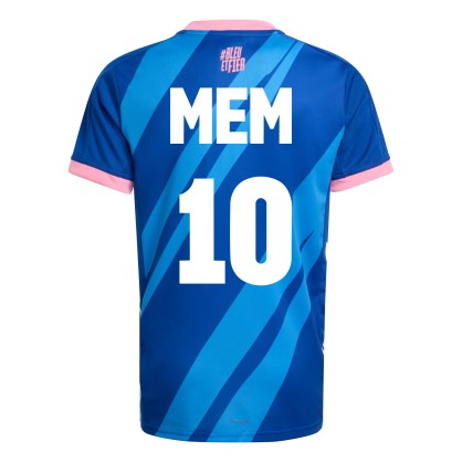 Maillot Équipe de France Handball D. MEM Adidas Bleu - Espace-Handball.com