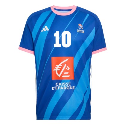 Maillot Équipe de France Handball D. MEM Adidas Bleu - Espace-Handball.com