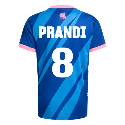 Maillot Équipe de France Handball E. Prandi Adidas Bleu - Espace-Handball.com