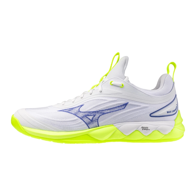 Chaussures Wave Luminous 3 Mizuno Blanc/Jaune