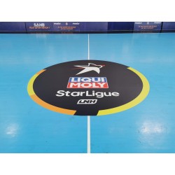 Sticker Rond Central de Handball - Espace-Handball.com