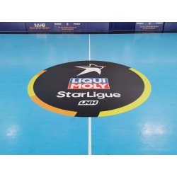 Sticker Rond Central de Handball - Espace-Handball.com