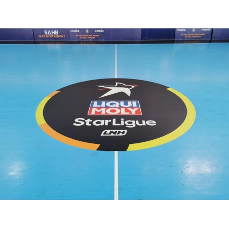 Sticker Rond Central de Handball