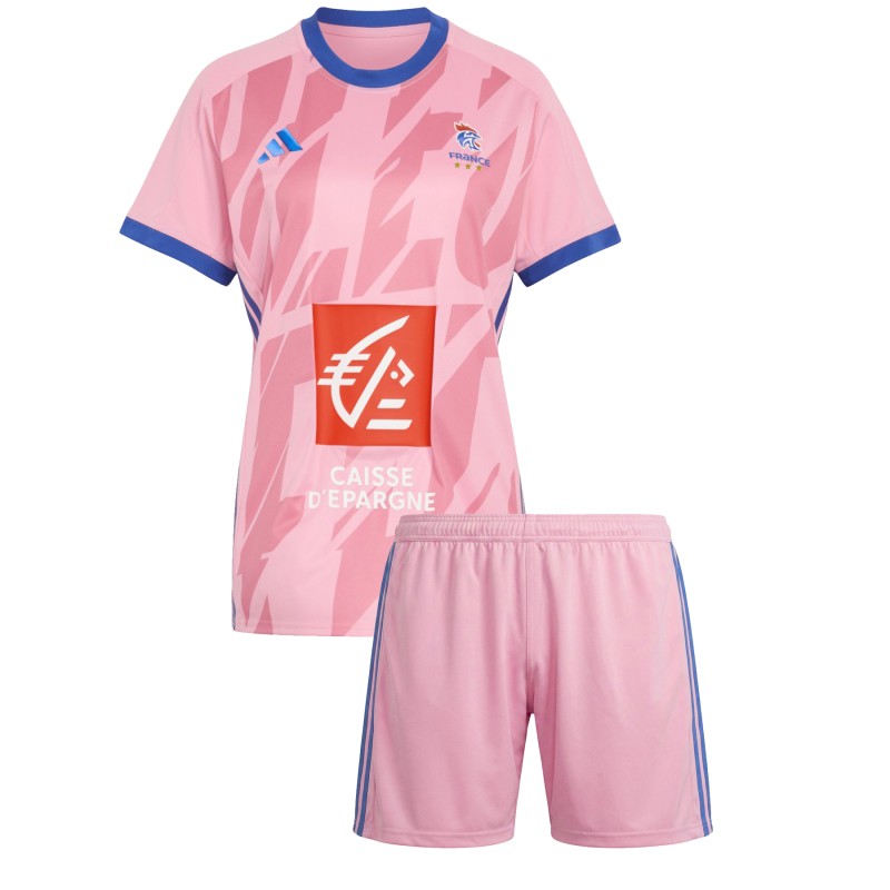 Ensemble Équipe de France Handball 2026 Femme Rose Adidas