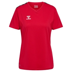 Maillot Hmlauthentic Femme rouge Hummel - Espace-Handball.com