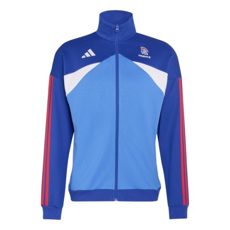 Veste Équipe de France de Handball Adidas Femme Bleue - Espace-Handball.com