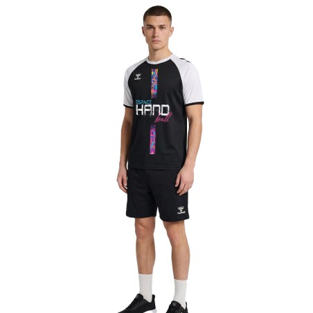 Ensemble League Collector Handball Hummel noir/blanc - Espace-Handball.com