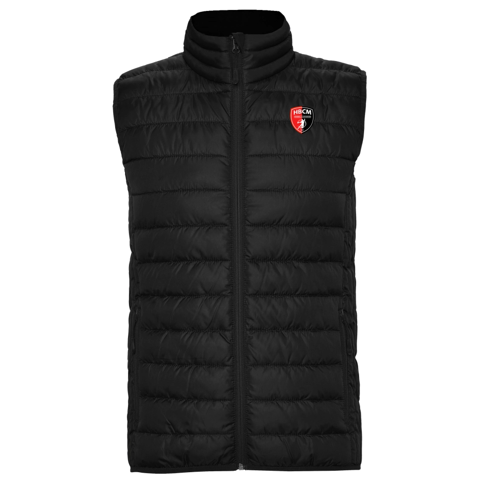 Doudoune sans manche - Noir Adulte - HBC MARSIEN