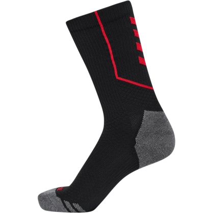 Chaussettes hmlPro Training Hummel Noir/rouge - Espace-Handball.com