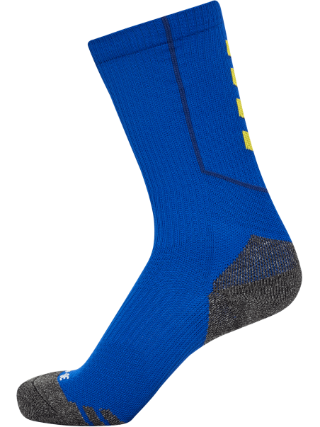Chaussettes hmlPro Training Hummel Bleu/jaune - Espace-Handball.com