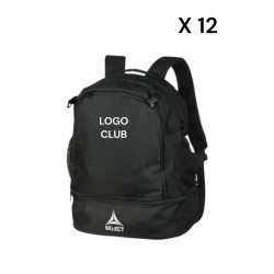 Lot de 12 sacs à dos filet Select - Espace-Handball.com