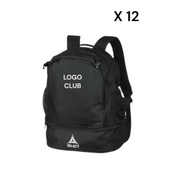 Lot de 12 sacs à dos filet Select - Espace-Handball.com