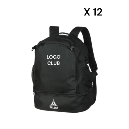 Lot de 12 sacs à dos filet Select - Espace-Handball.com