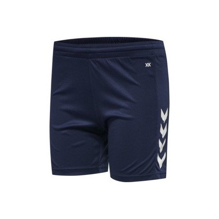 Short Core XK Hummel Femme Bleu marine - Espace-Handball.com