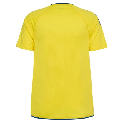 Maillot HMLCORE 2.0 Hummel Jaune/bleu - Espace-Handball.com