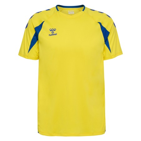 Maillot HMLCORE 2.0 Hummel Jaune/bleu - Espace-Handball.com