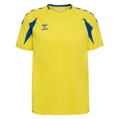 Maillot HMLCORE 2.0 Hummel Jaune/bleu - Espace-Handball.com